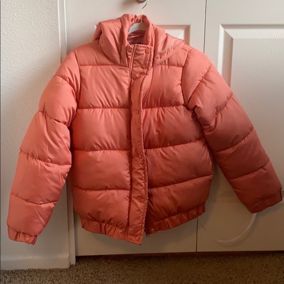 Rust Puffer Jacket - Picture 1 of 5